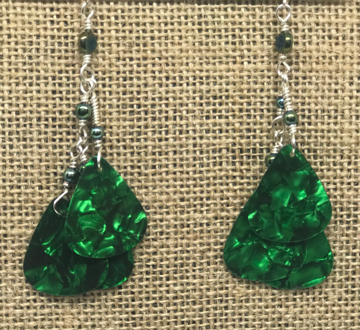 Guitar Pick Earrings