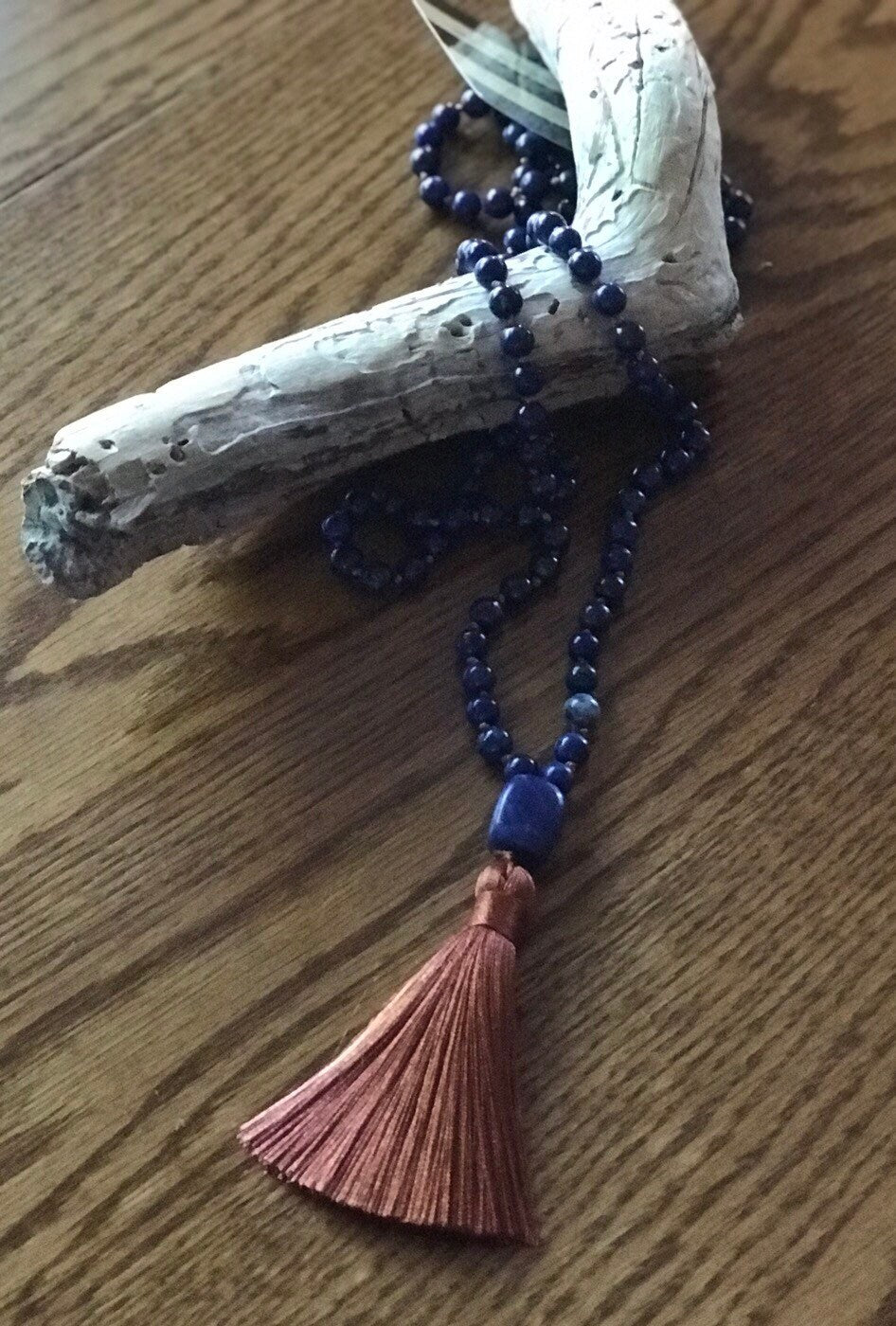 Lapis Mala Prayer Beads