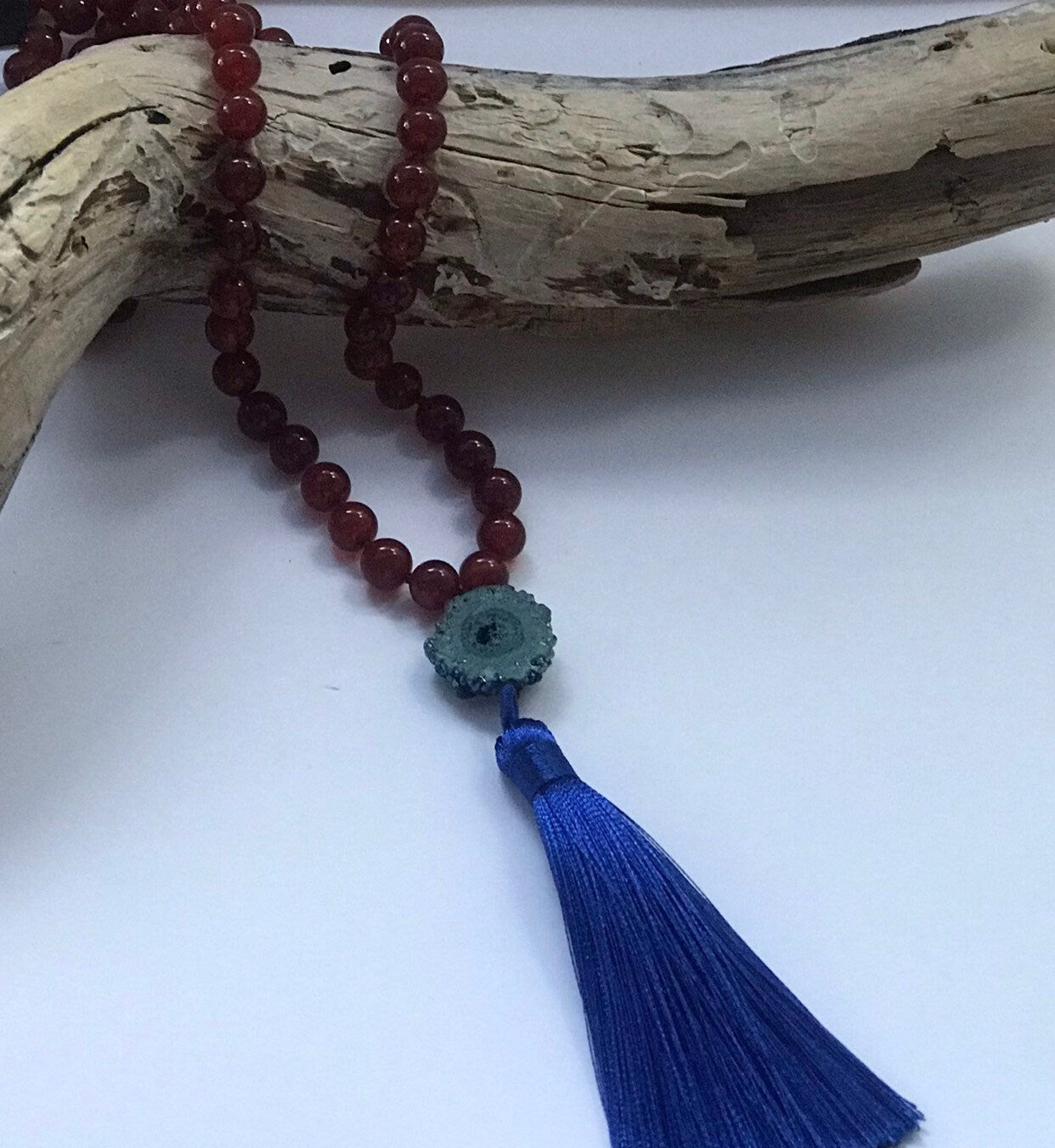 Carnelian Mala Prayer Beads