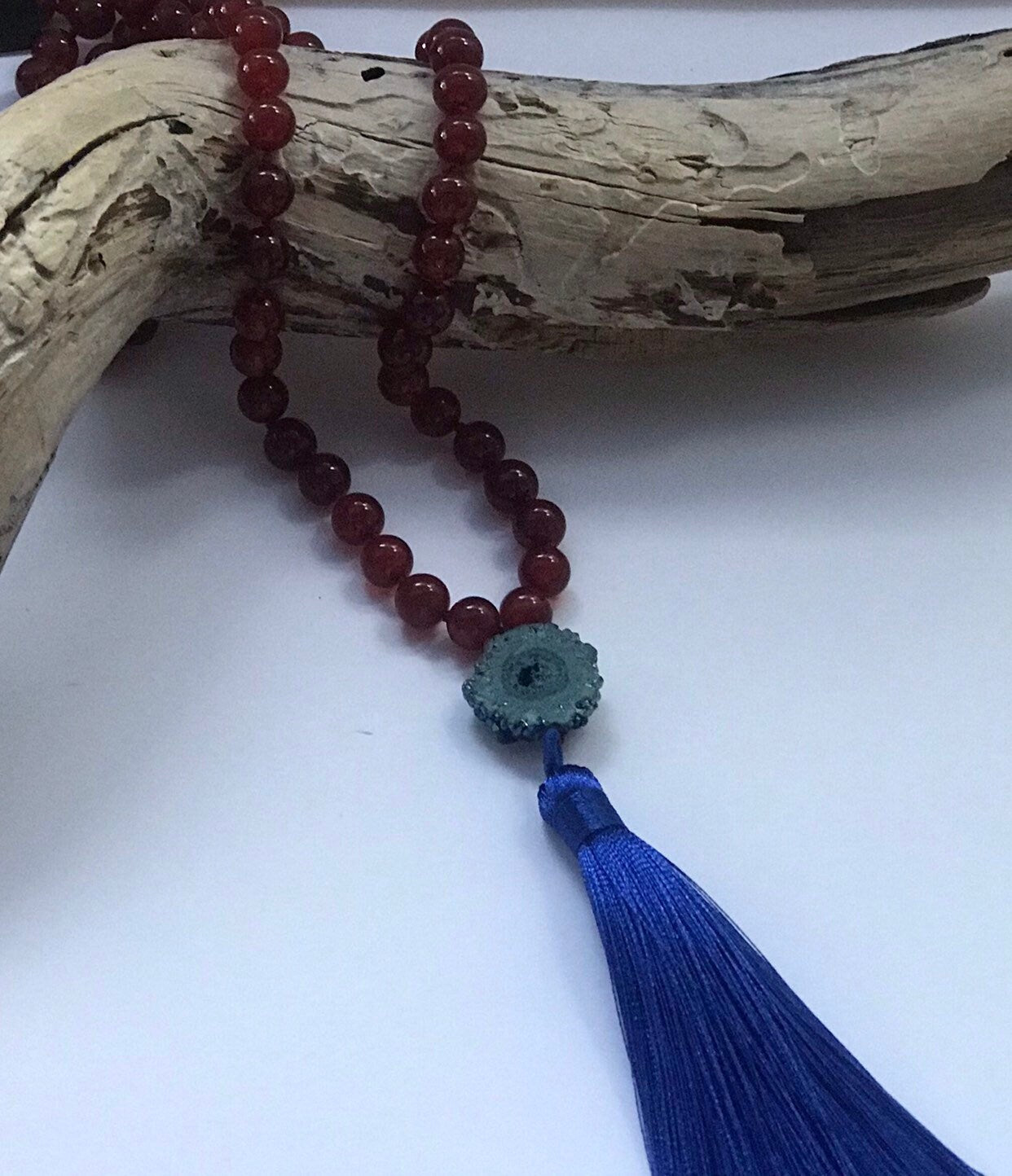 Carnelian Mala Prayer Beads