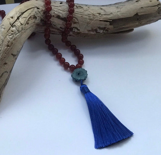 Carnelian Mala Prayer Beads